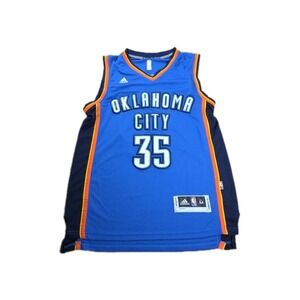 Oklahoma City Thunder Adidas Swingman NBA Basketball Jersey Size M +2 Durant #35
